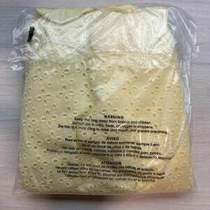 Girls’ Yellow Eyelet Dress – Derek Heart